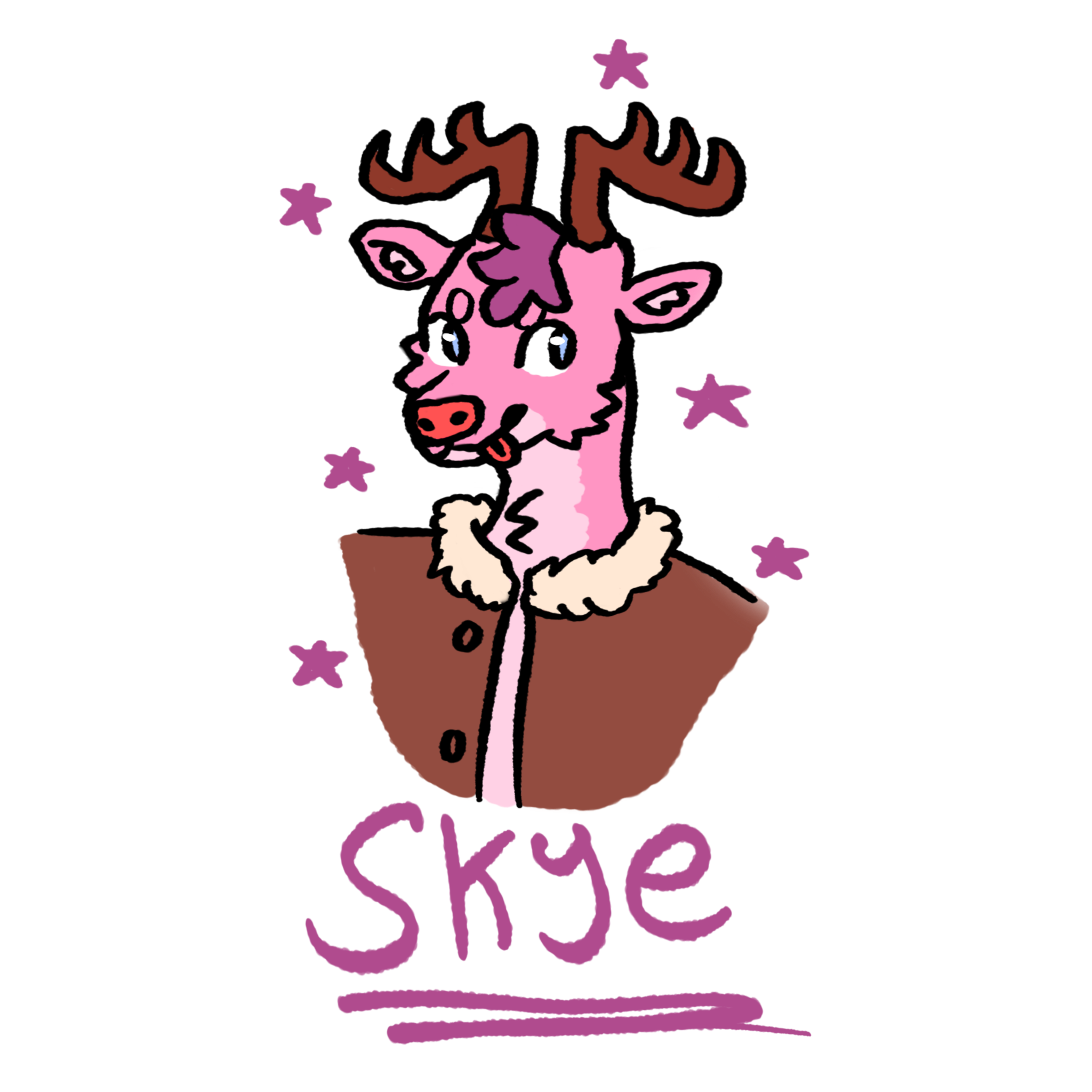 Skye the Deer (badge)